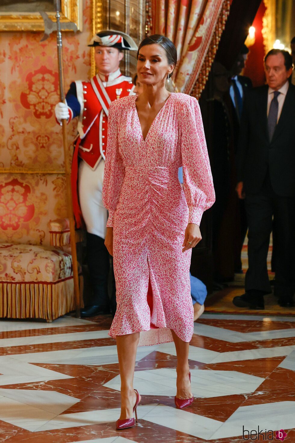 La Reina Letizia en el almuerzo por el Premio Cervantes 2022