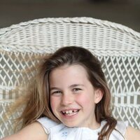 La Princesa Charlotte en su 8 cumpleaños
