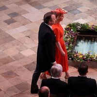 Liz Truss, la ex Primera Ministra, en la Coronación de Carlos III