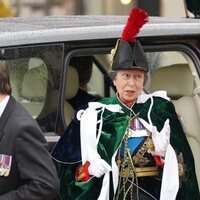 La Princesa Ana en la Coronación de Carlos III