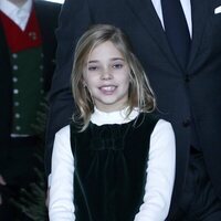 Leonore de Suecia en un acto en el Palacio Real de Estocolmo