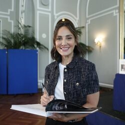 Tamara Falcó en la firma de su libro 'Las recetas de la casa de mi madre'