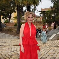 Rocío Carrasco en la preboda de Raúl Prieto y Joaquín Torres
