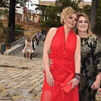 Rocío Carrasco y Carlota Corredera en la preboda de Raúl Prieto y Joaquín Torres