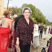 Pepa Muñoz en la preboda de Raúl Prieto y Joaquín Torres