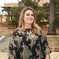 Carlota Corredera en la preboda de Raúl Prieto y Joaquín Torres