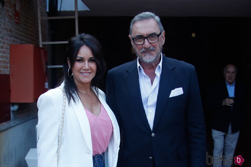 Carlos Herrera y Pepa Gea en los toros
