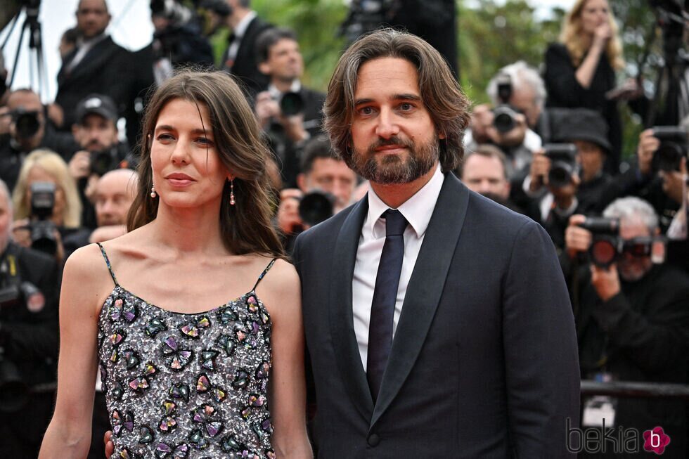 Carlota Casiraghi y Dimitri Rassam en el estreno de 'Killers Of The Flower Moon' en el Festival de Cannes 2023
