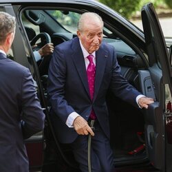 El Rey Juan Carlos en la boda de Hussein y Rajwa de Jordania