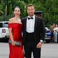 Rafa Mora y Macarena en la boda de Kiko Matamoros y Marta López Álamo