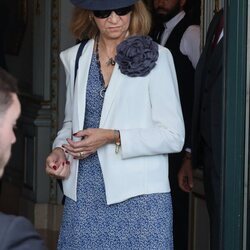 La Infanta Elena en la graduación de Irene Urdangarin