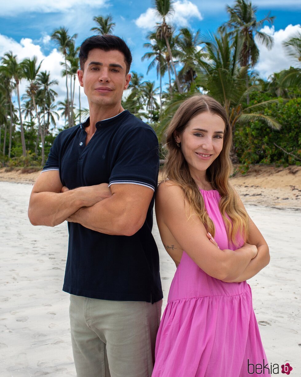 Rubén Shan y Carmen Pina, concursantes de 'Vaya vacaciones'