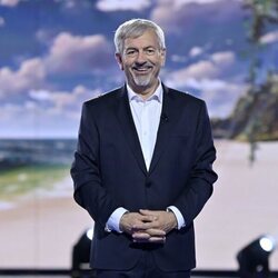 Carlos Sobera en la final de 'Supervivientes 2023'