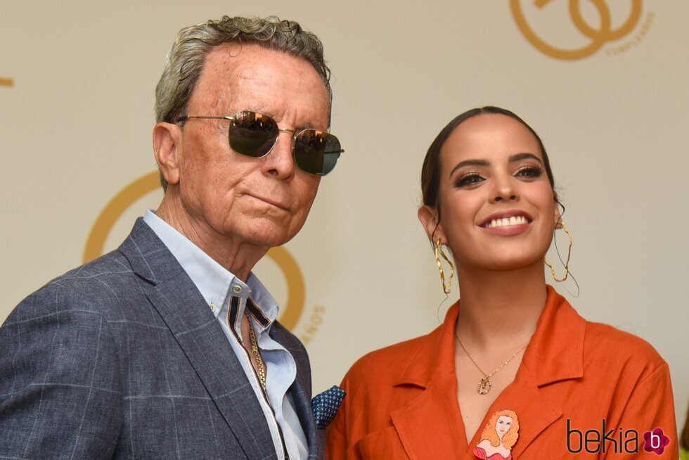 Gloria Camila y José Ortega Cano en la fiesta de cumpleaños de 'El Turronero'
