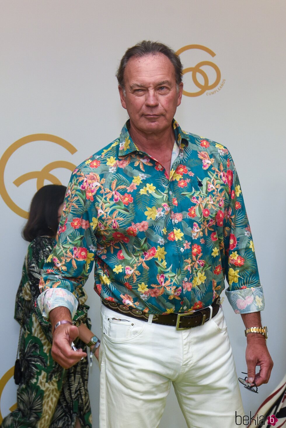 Bertín Osborne en el cumpleaños de 'El Turronero'