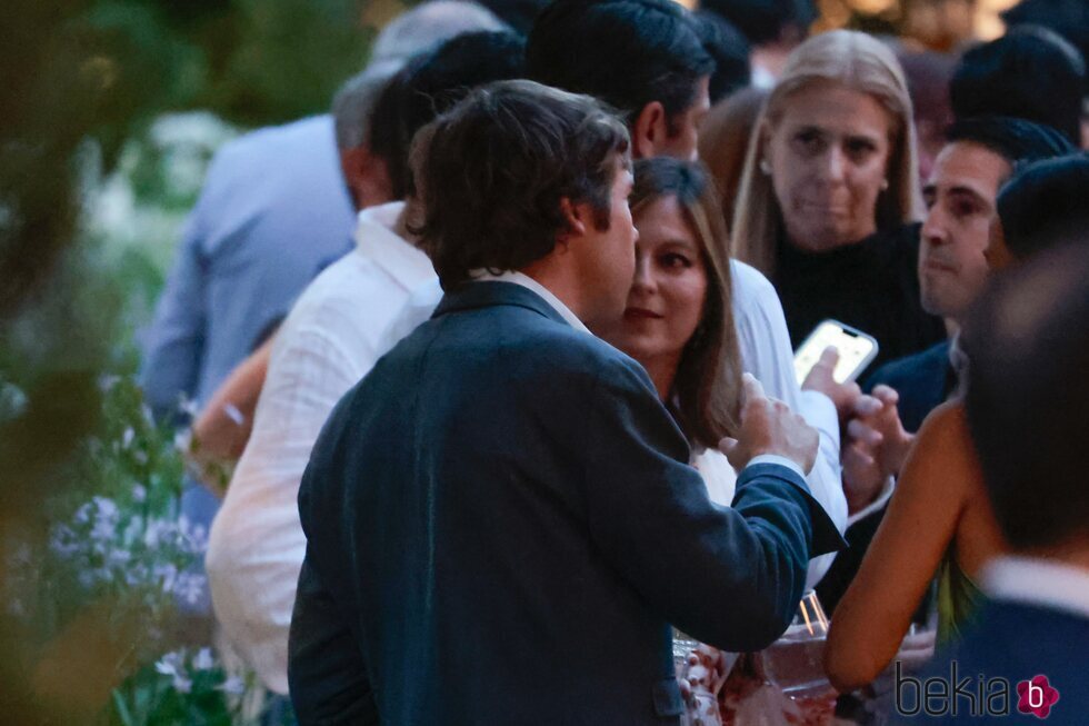 Chábeli Iglesias en la fiesta preboda de Tamara Falcó e Íñigo Onieva