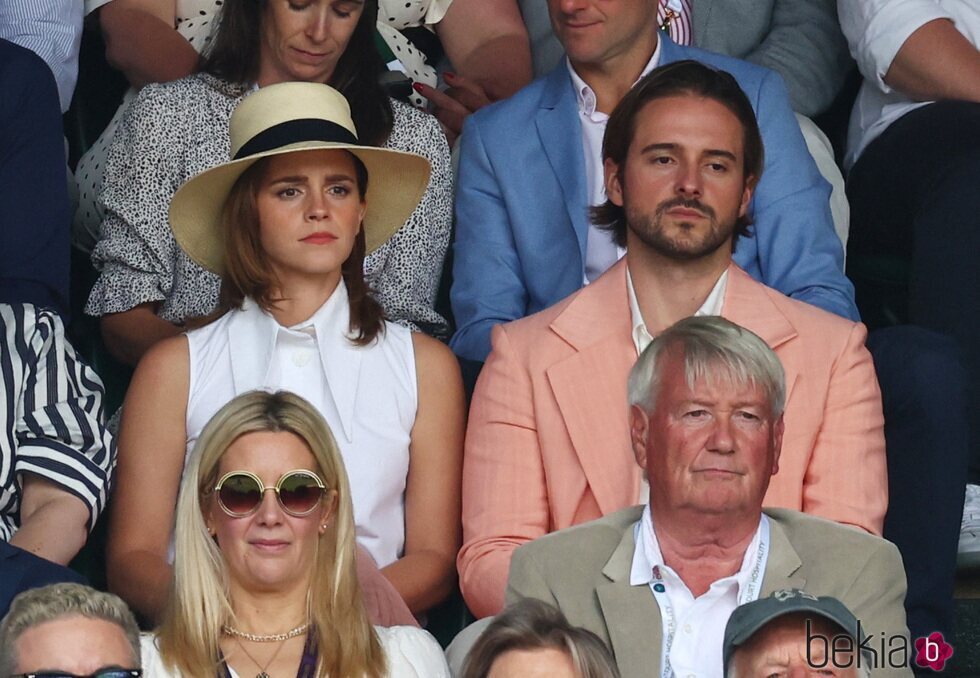 Emma Watson y su hermano no se pierden la final de Wimbledon 2023