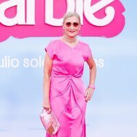 Cristina Cifuentes en la premiere de 'Barbie' en Madrid