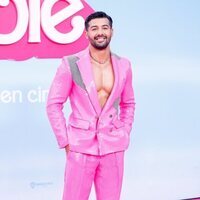 Jorge González en la premiere de 'Barbie' en Madrid
