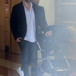 José María Almoguera y Paola Olmedo en el último adiós a María Teresa Campos