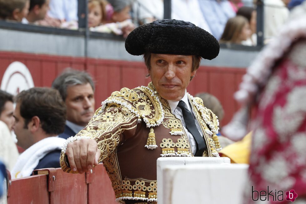 Manuel Díaz 'El Cordobés' en su despedida de los ruedos