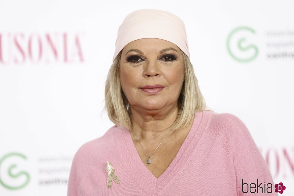 Terelu Campos en un evento por el Cáncer de Mama