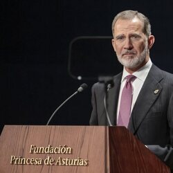 El Rey Felipe VI en el discurso que ofreció en los Premios Princesa de Asturias 2023