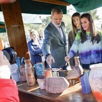 Los Reyes Felipe VI y Letizia, la Princesa Leonor y la Infanta Sofía en Arroes, Pueblo Ejemplar 2023