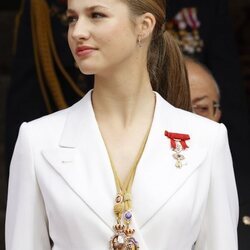 La Princesa Leonor en la Jura de la Constitución