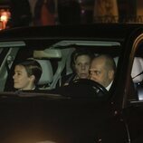 Kalina de Bulgaria y su hijo Simeón Hassan Muñoz en el 18 cumpleaños de la Princesa Leonor