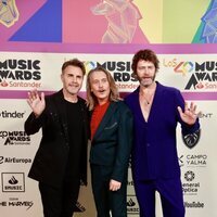 Take That en la alfombra roja de Los 40 Music Awards 2023