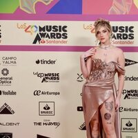 Samantha en la alfombra roja de Los 40 Music Awards 2023