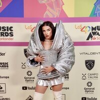 Marta Sango en la alfombra roja de Los 40 Music Awards 2023
