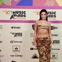 Miriam Rodríguez en la alfombra roja de Los 40 Music Awards 2023