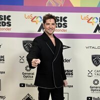 David Bisbal en la alfombra roja de Los 40 Music Awards 2023