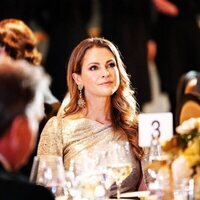 Magdalena de Suecia en una recepción en la Embajada de Suecia en Estados Unidos por los Premios Nobel 2023