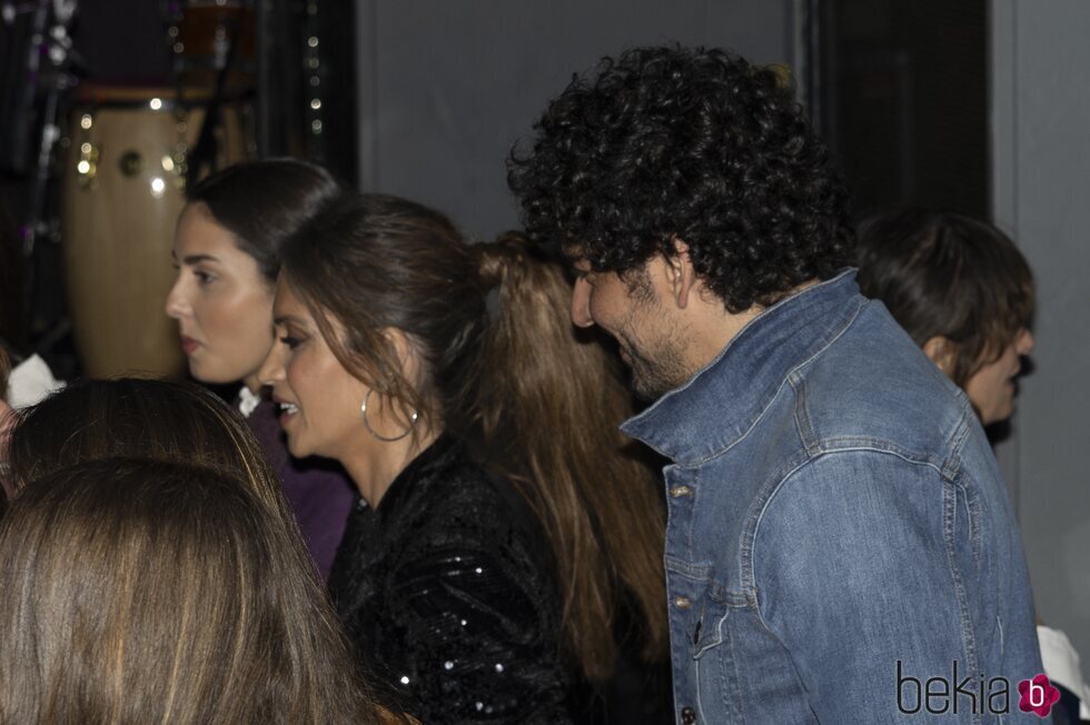 Nacho Taboada apoya a Sara Carbonero en una presentación de su marca Slow Love