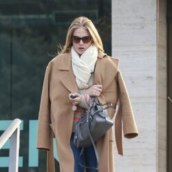 Genoveva Casanova a cara descubierta públicamente por primera vez tras el escándalo con Federico de Dinamarca