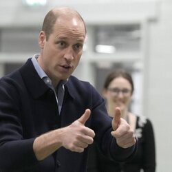 El Príncipe Guillermo en un centro juvenil en Hammersmith y Fulham
