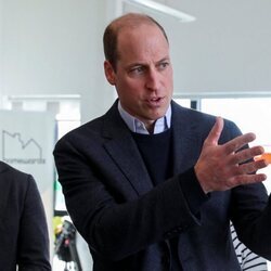 El Príncipe Guillermo en Sheffield continuando con su agenda en plena polémica