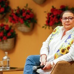 María del Monte en la presentación de su nuevo trabajo