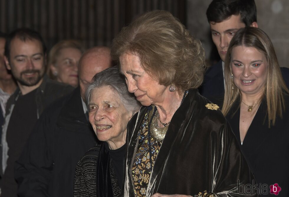 La Reina Sofía y su hermana, la Princesa Irene de Grecia, en Mallorca