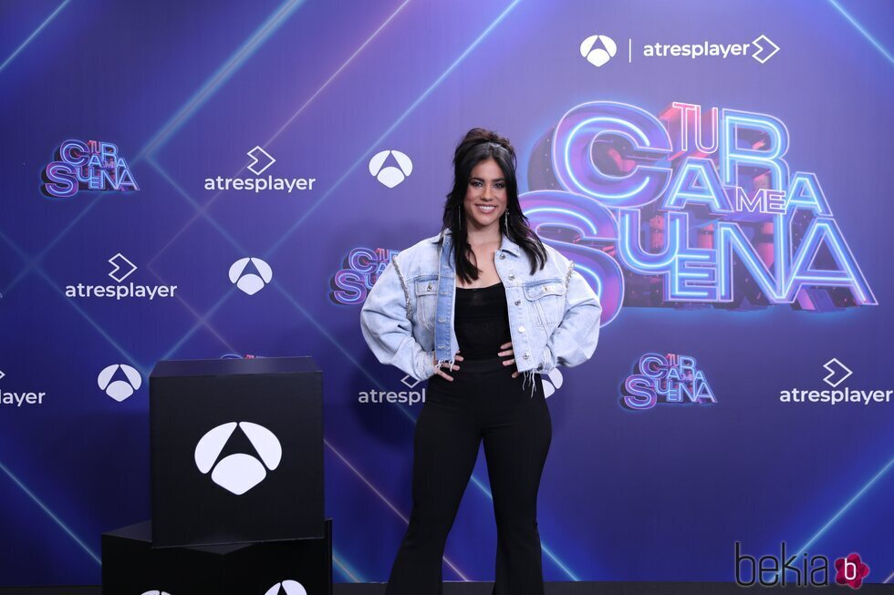 Julia Medina en la presentación de 'Tu cara me suena 11'