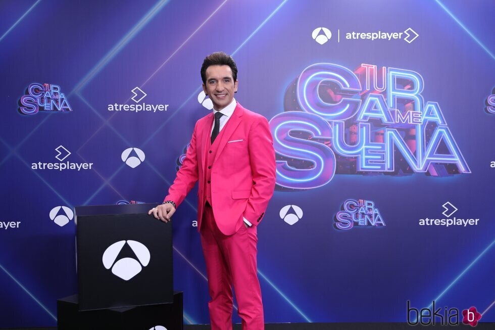 Miguel Lago en la presentación de 'Tu cara me suena 11'