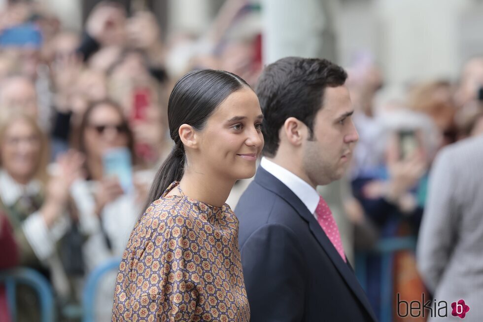 Victoria Federica y Froilán en la boda de José Luis Martínez-Almeida y Teresa Urquijo