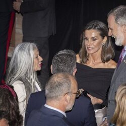 Los Reyes Felipe y Letizia en la recepción a la colectividad española en su Visita de Estado a Países Bajos