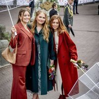 Amalia, Alexia y Ariane de Holanda en el Día del Rey 2024