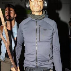 Ángel Cristo, muy serio a su regreso a España tras 'SV 2024'