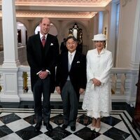 El Príncipe Guillermo y Naruhito y Masako de Japón en la Visita de Estado de los Emperadores de Japón a Reino Unido