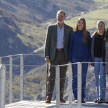 Los Reyes Felipe y Letizia, la Princesa Leonor y la Infanta Sofía en el Pueblo Ejemplar de Asturias 2024